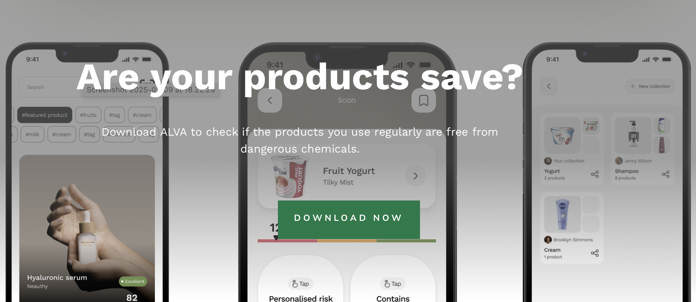 Alva — Product Risk Scanner for iOS